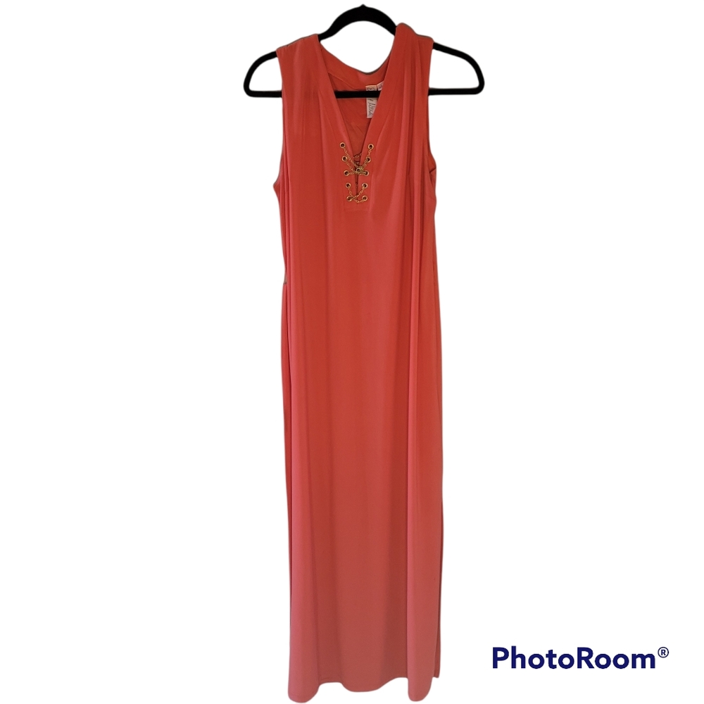 Orange Emma and Michele maxi dress